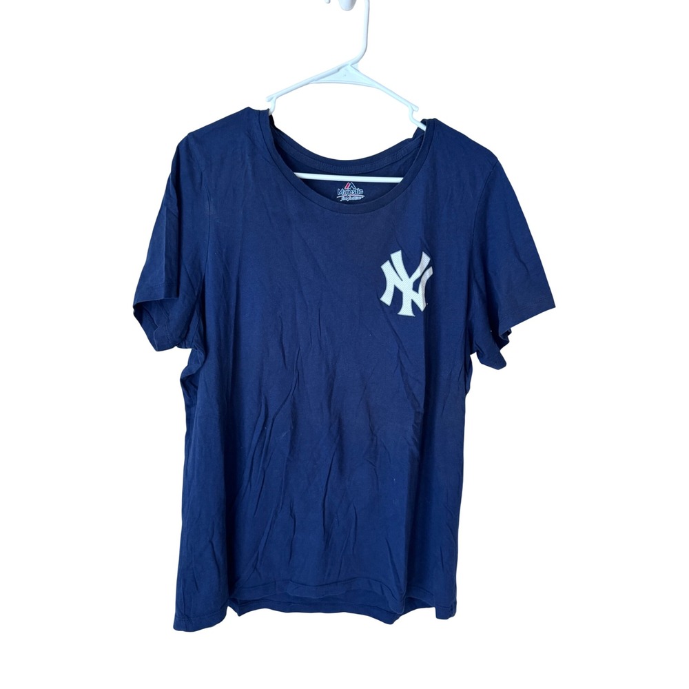 Majestic New York Yankees Aaron Judge 99 Navy Blue T-Shirt XXL